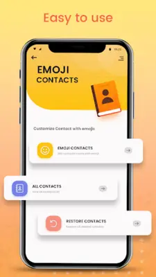 Emoji Contacts android App screenshot 3