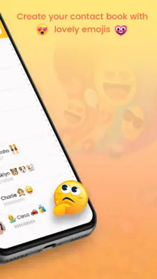 Emoji Contacts android App screenshot 4